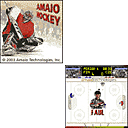 Amaio Hockey - бесплатные java игры, Хоккей, Как обычно 3 периода по 20 минут